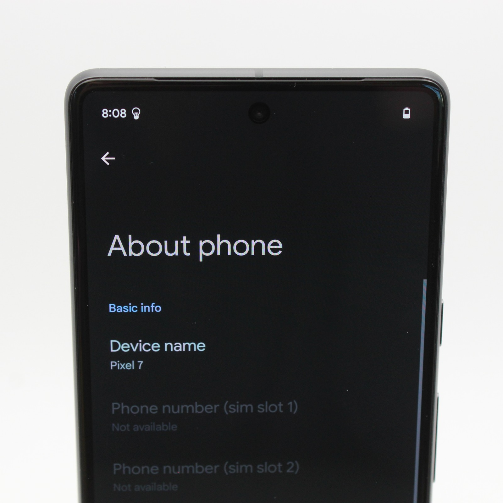 Google Pixel 7 GVU6C 128GB Fair Condition | Black | SPECTRUM Only