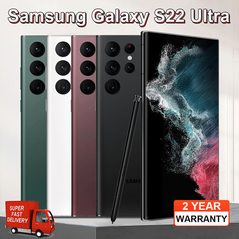 🤩 New Samsung Galaxy S23 Ultra SM-S918U S22 Ultra SM-S908U FACTORY UNLOCKED 🤩