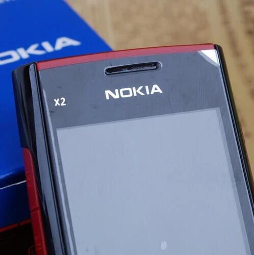 Nokia X2-00 Bluetooth 5MP 2G Unlocked Mobile CellPhone 1 year warranty