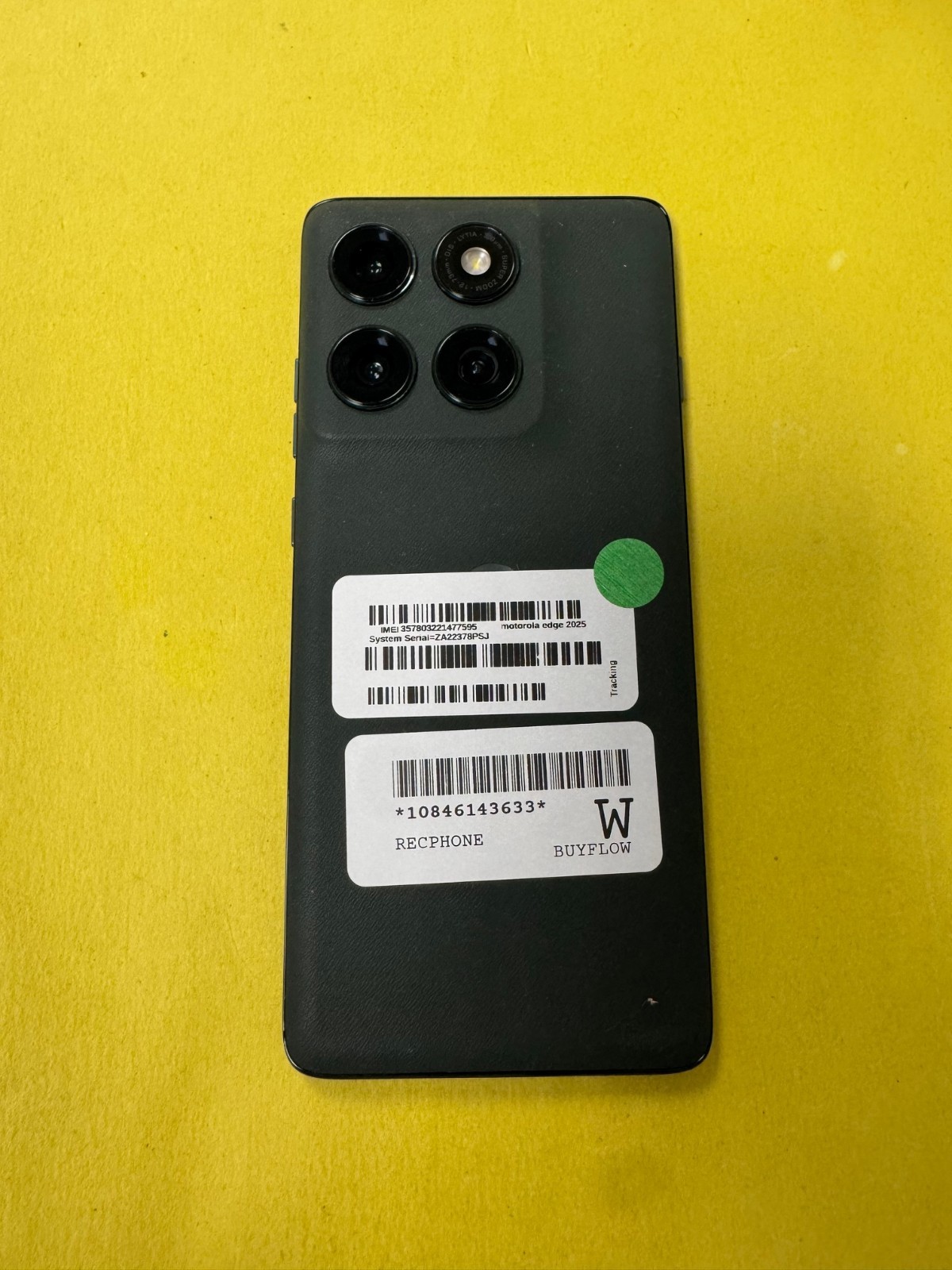 Motorola Edge 2025 – XT2519-1 – 256GB – Deep Forest (Cricket Wireless) Excellent