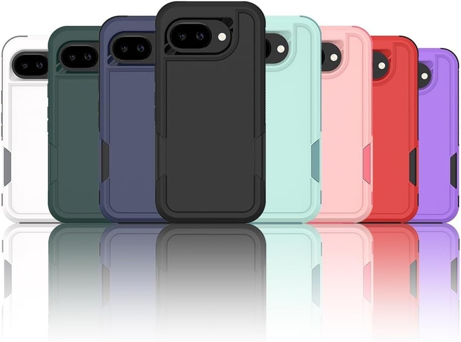 Google Pixel 10A Case, Military Grade Drop Tested with HD Screen Protector, Rugg