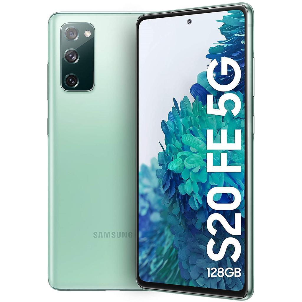 Samsung Galaxy S20 FE 5G SM-G781V Unlocked 128GB Cloud Mint C Light Burn
