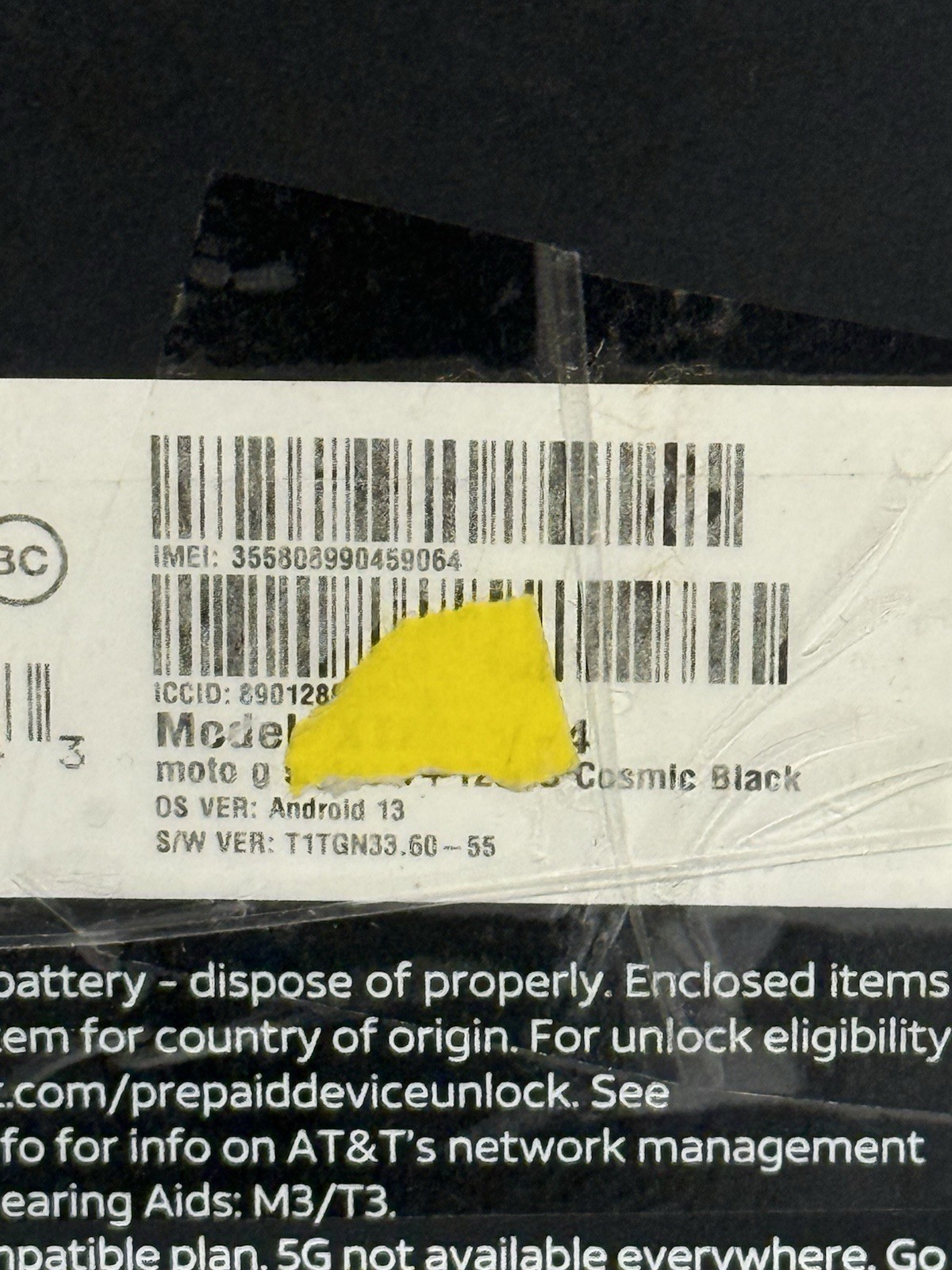 Motorola Moto G Stylus 5G 2023 XT2315-4 128GB for AT&T