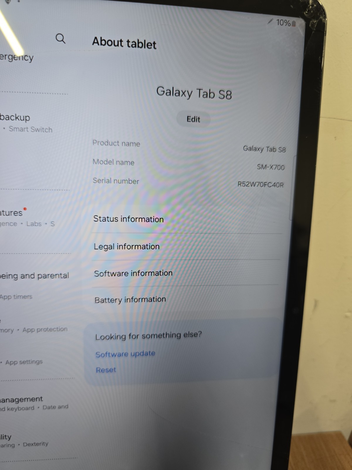 Samsung Galaxy Tab S8 11″ 128GB Wi-Fi – Good Condition