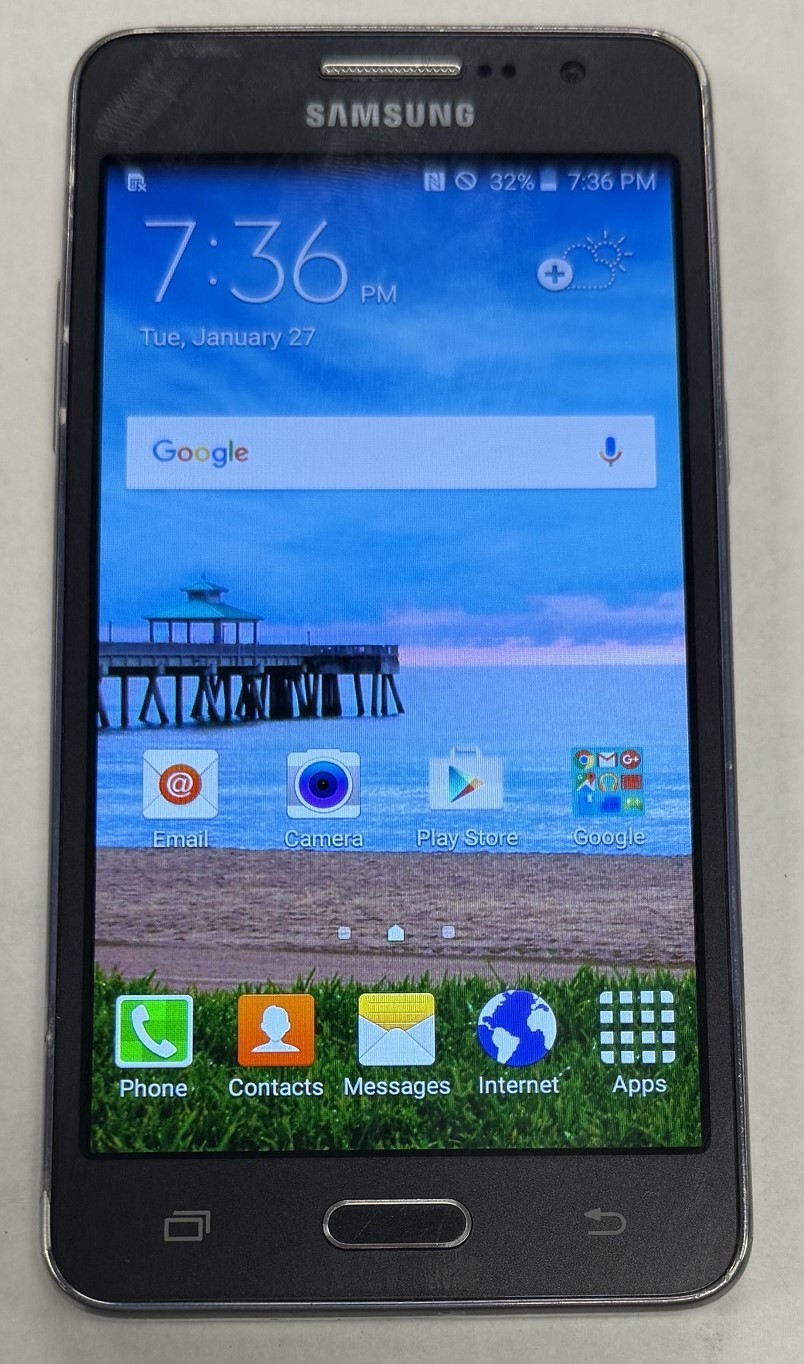 Samsung Galaxy Core Prime – 8 GB – Charcoal Gray (TracFone) 0624-01