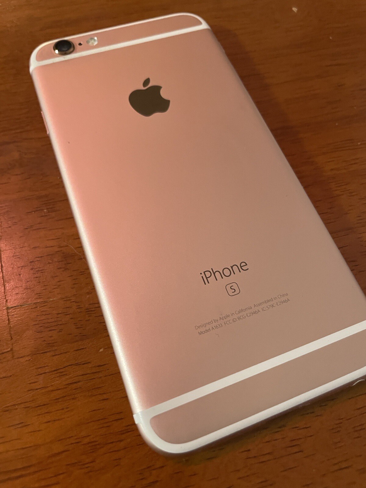Apple iPhone 6s – 16GB – Rose Gold (AT&T) A1633 (CDMA + GSM)