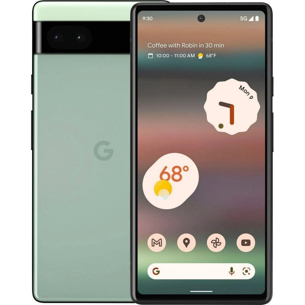 Google Pixel 6a 128GB Unlocked Sage Very Good Refurbished