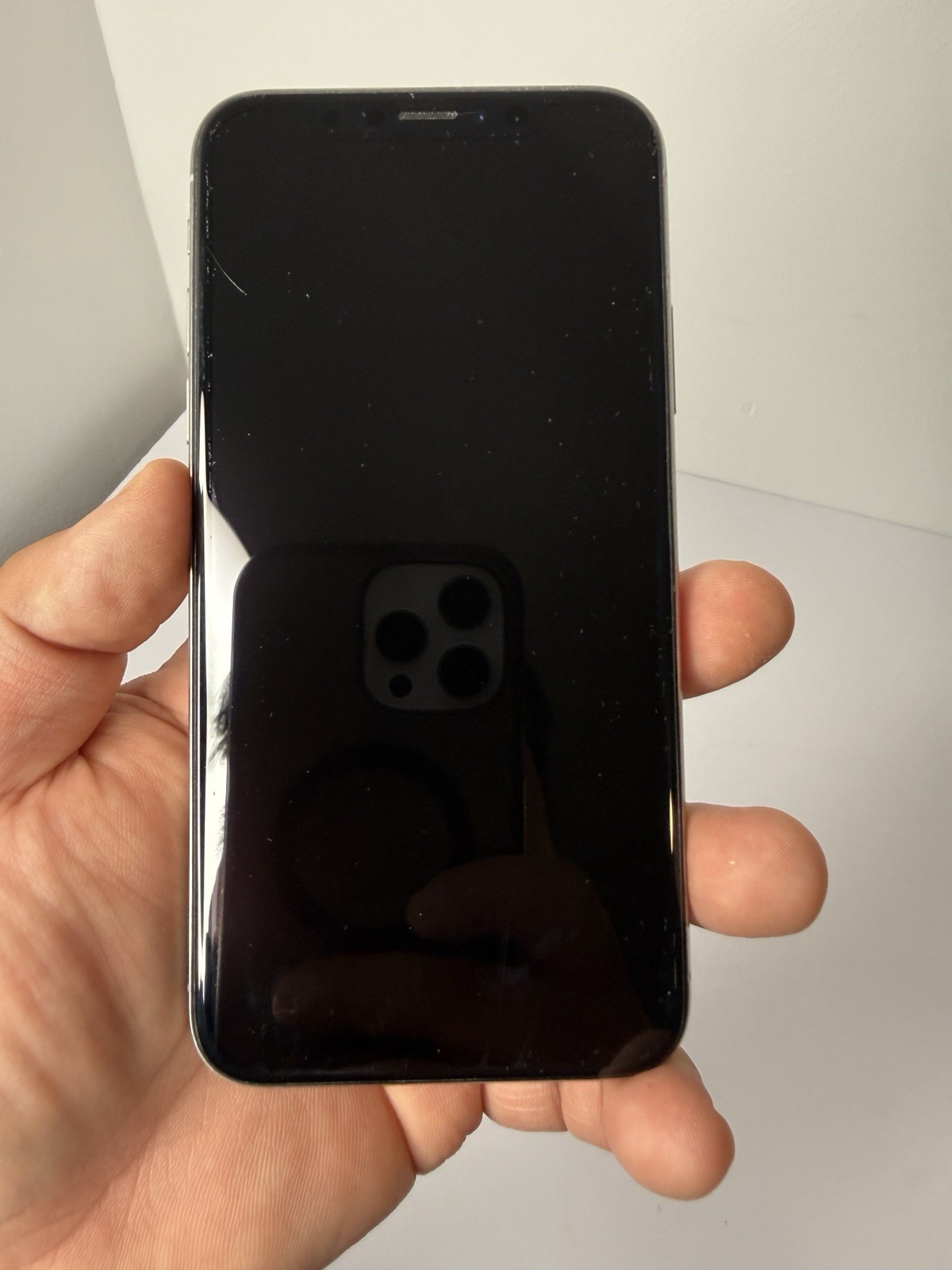 Apple Iphone X 2017 Silver 256GB A11 Bionic 5.8 inch Super Retina OLED for Parts