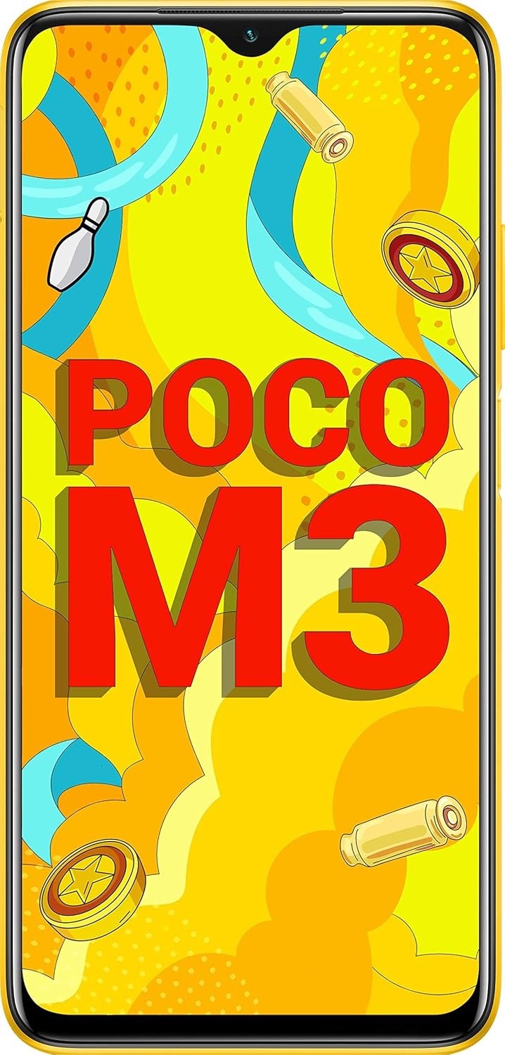 POCO M3 Unlocked (POCO Yellow 6GB RAM 128GB Storage)