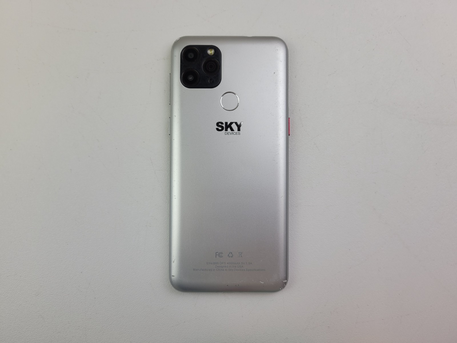 SKY Devices Elite B65 – 32GB – Silver (GSM Unlocked) Dual SIM Smartphone – H5462