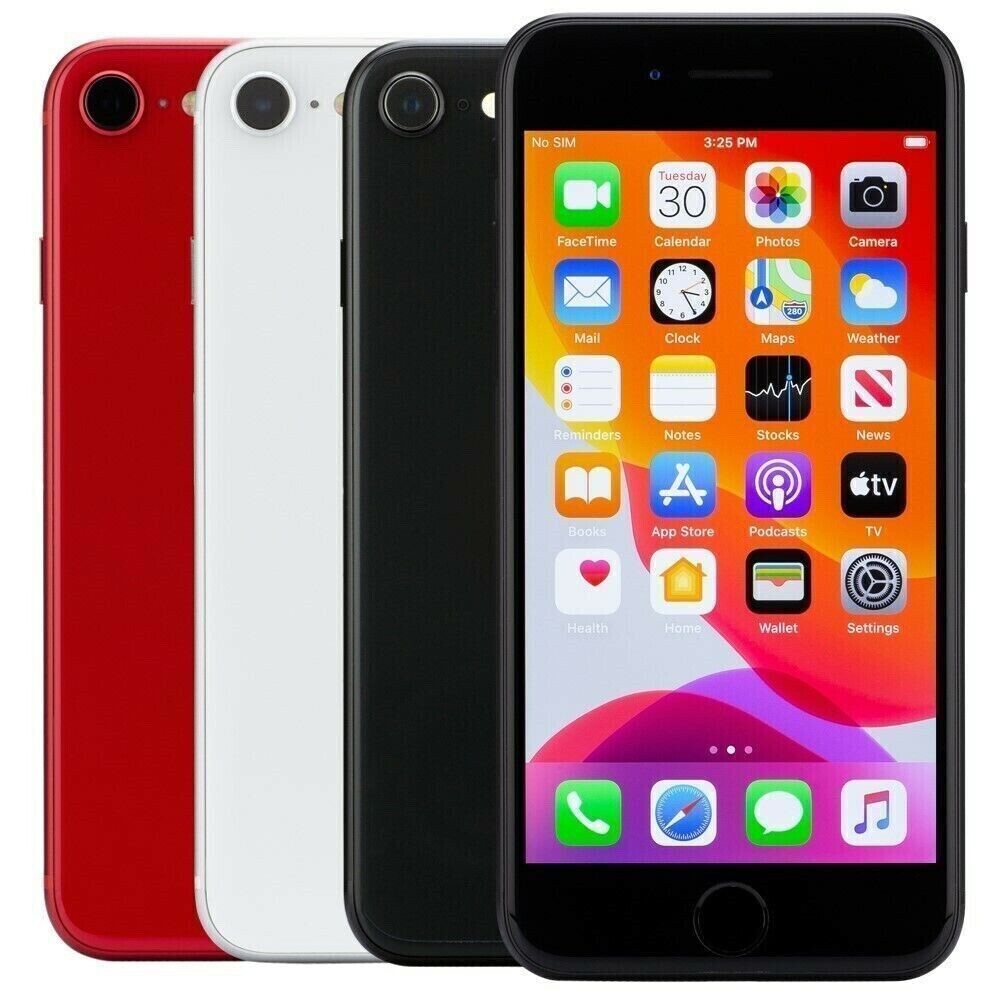 Apple iPhone SE 3rd Gen 2022 A2595 5G 64GB Factory Unlocked All Carriers Colors