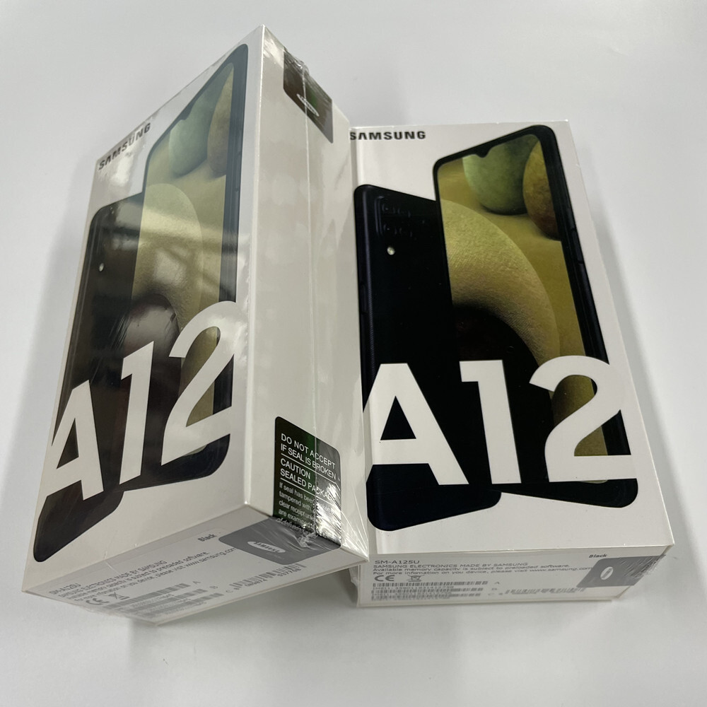 Samsung Galaxy A12 Dual SIM 64GB 6.5″ Fingerprint NFC 4G LTE Android Unlocked