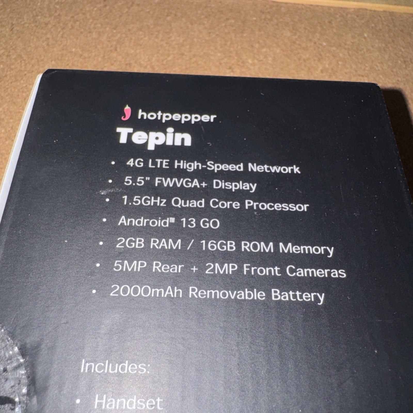 Hot Pepper Tepin 4G LTE Smartphone