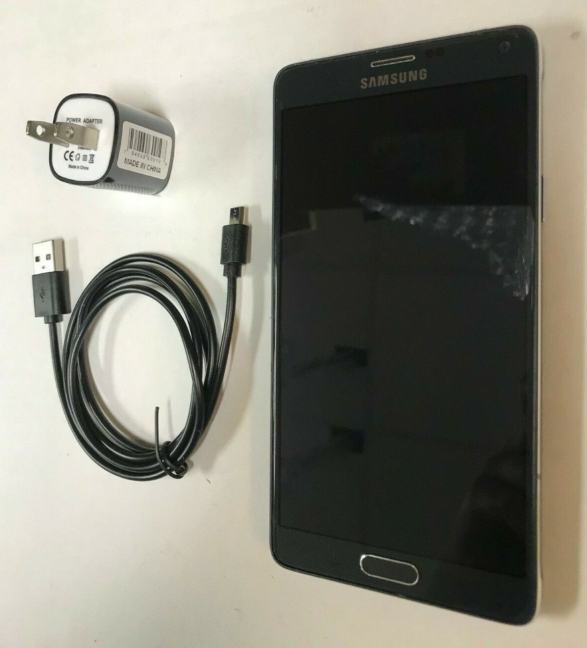 Samsung Galaxy Note 4 SM-N910V – 32 GB – Black (Verizon + GSM unlocked) 30 days