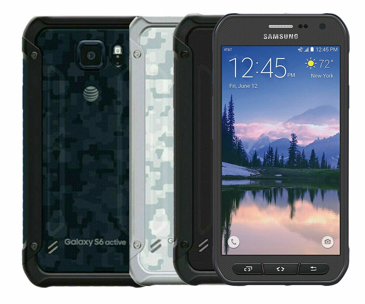 AT&T Unlocked Samsung Galaxy S6 Active SM-G890A 32GB Rugged Moderate Condition