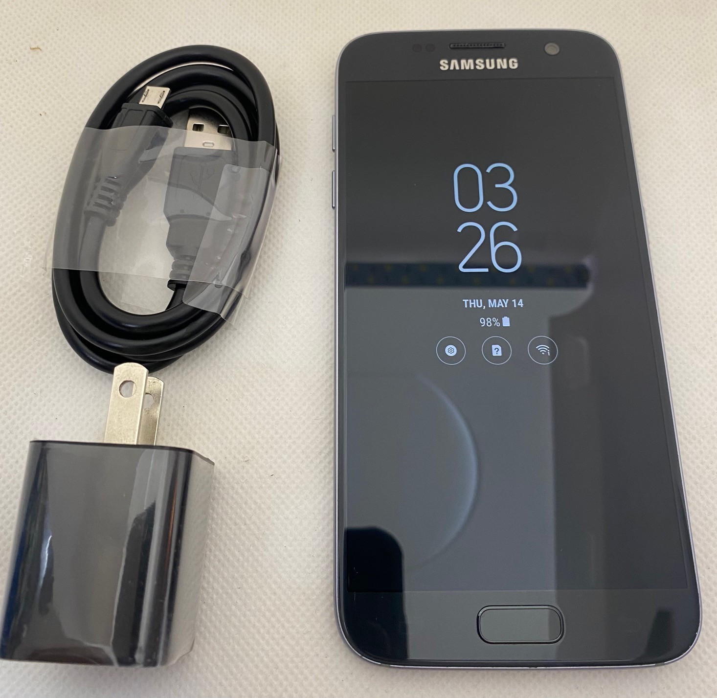 Samsung Galaxy S7 G930U 32GB Unlocked AT&T T-Mobile 4G SmartPhone Good Black US