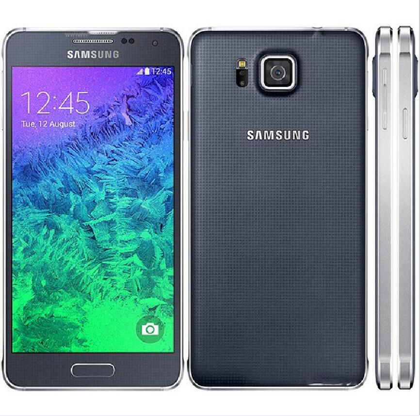 Original Samsung Galaxy Alpha G850 32GB Unlocked Smartphone AT&T T-Mobile Good