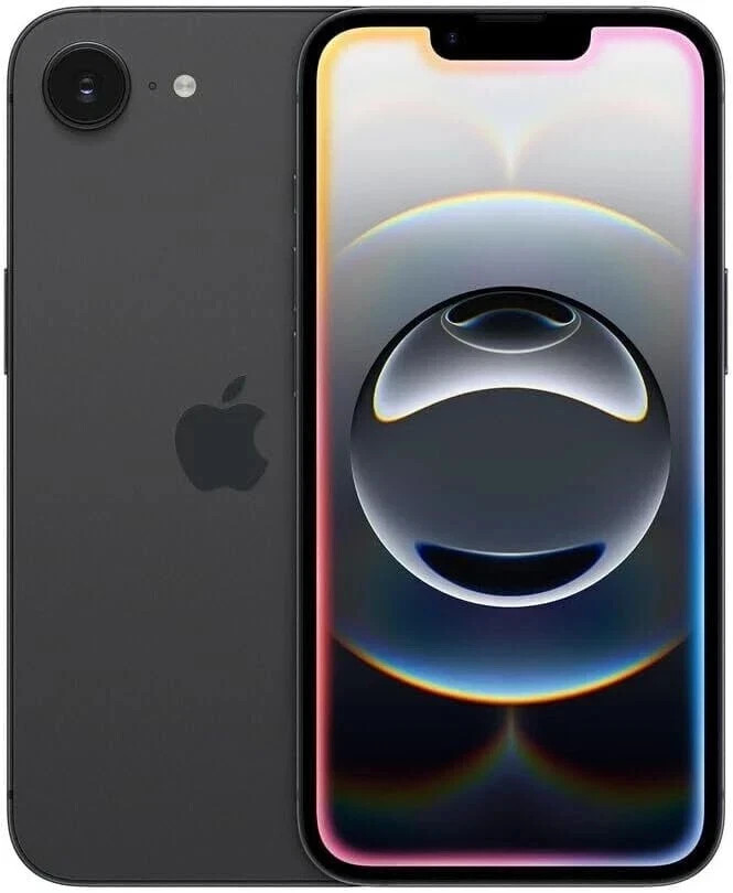 Factory Unlocked ✨ Apple iPhone 16e 128GB 8GB RAM Black 6.1” – FLAWLESS