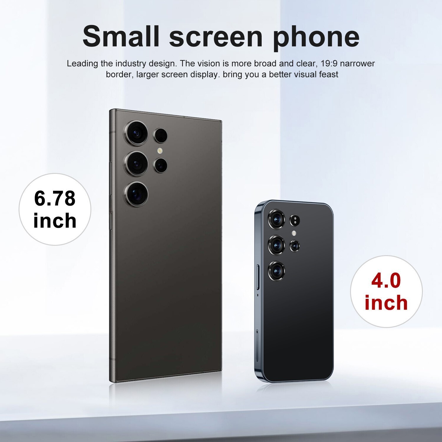 Unlocked 24 MINI 5G Cell Phone Smartphone Cheap Phone Android 2500mAh