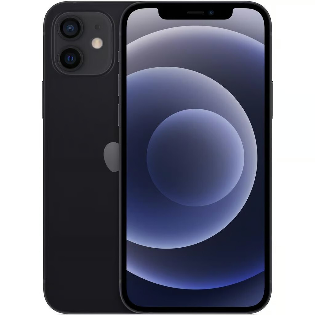 Apple iPhone 12 – 64GB – Black (Unlocked) A2172 (CDMA + GSM)