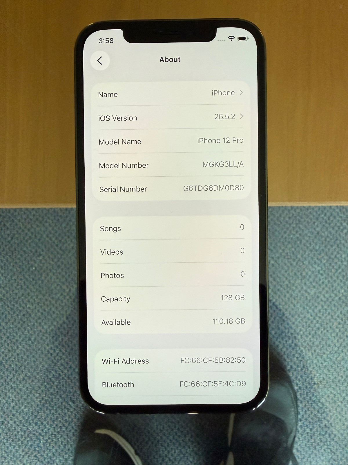 Apple iPhone 12 Pro – 128 GB – Graphite (Unlocked)