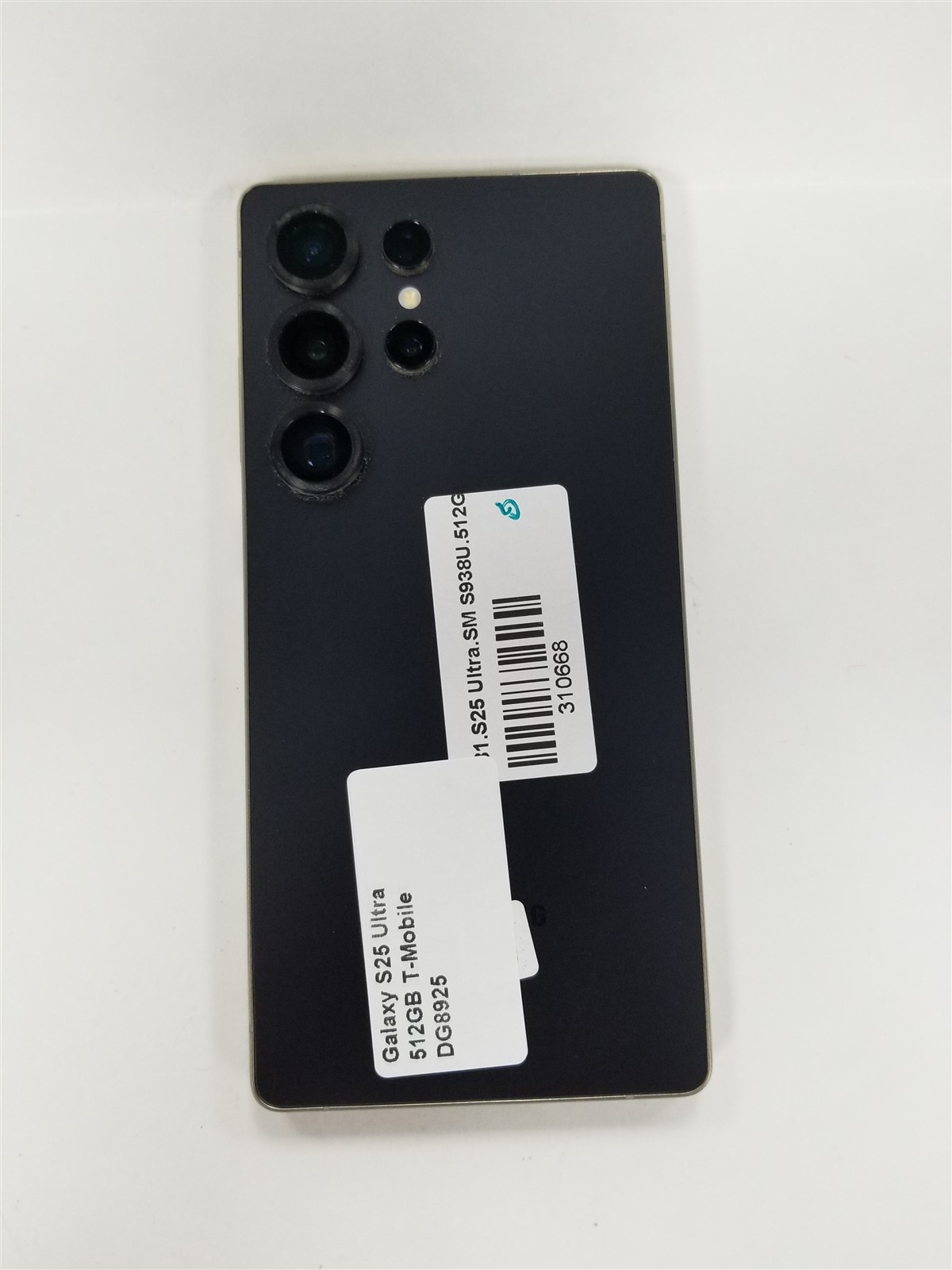 Samsung Galaxy S25 Ultra 512GB Black SM-S938U (T-Mobile) Fully Functional DG8925