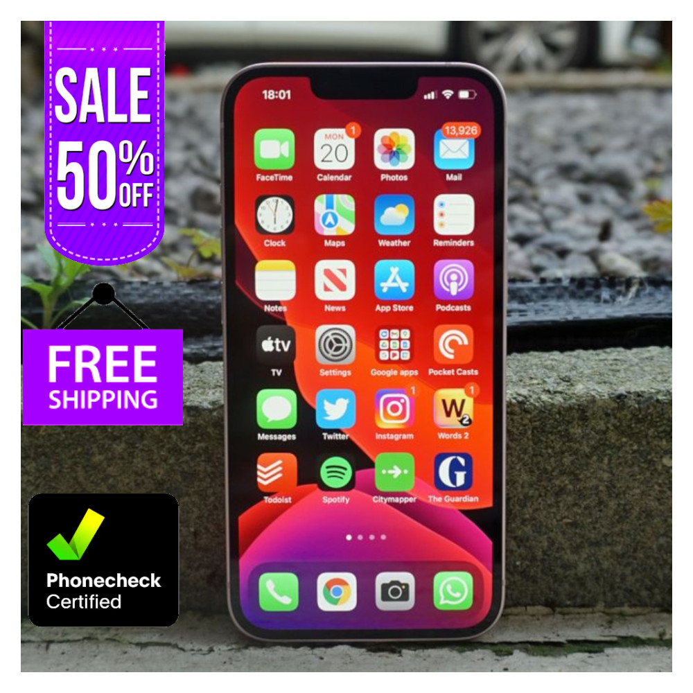 Apple iPhone 13 Mint – 128GB/256GB/512GB, Midnight/Starlight, Verizon/T-Mobile