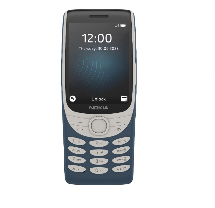 NOKIA 8210 4G GSM 2.8 in Dual Sim Cellphone Factory Unlocked