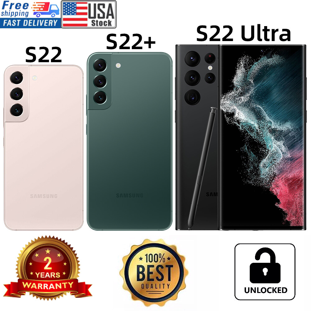 NEW in Samsung Galaxy S22|S22+ Plus|S22 Ultra 5G Unlocked T-Mobile✅AT&T✅Verizon