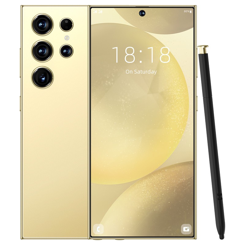 New S24 Ultra 5G Smartphone 7.3″ Factory Unlocked Android Cellphones Dual SIM