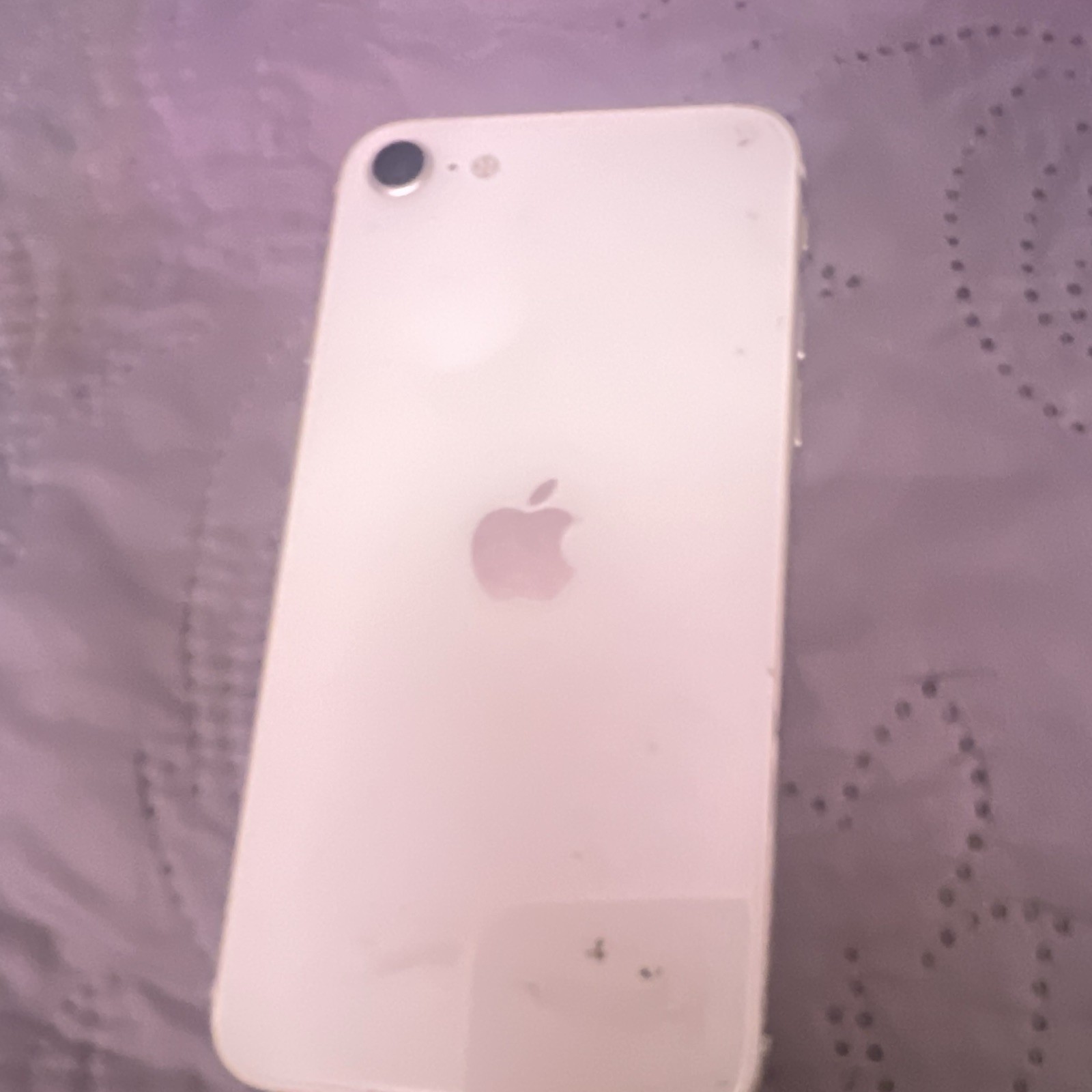 Apple iPhone SE Smartphone 200MB Storage, White, Slate Style