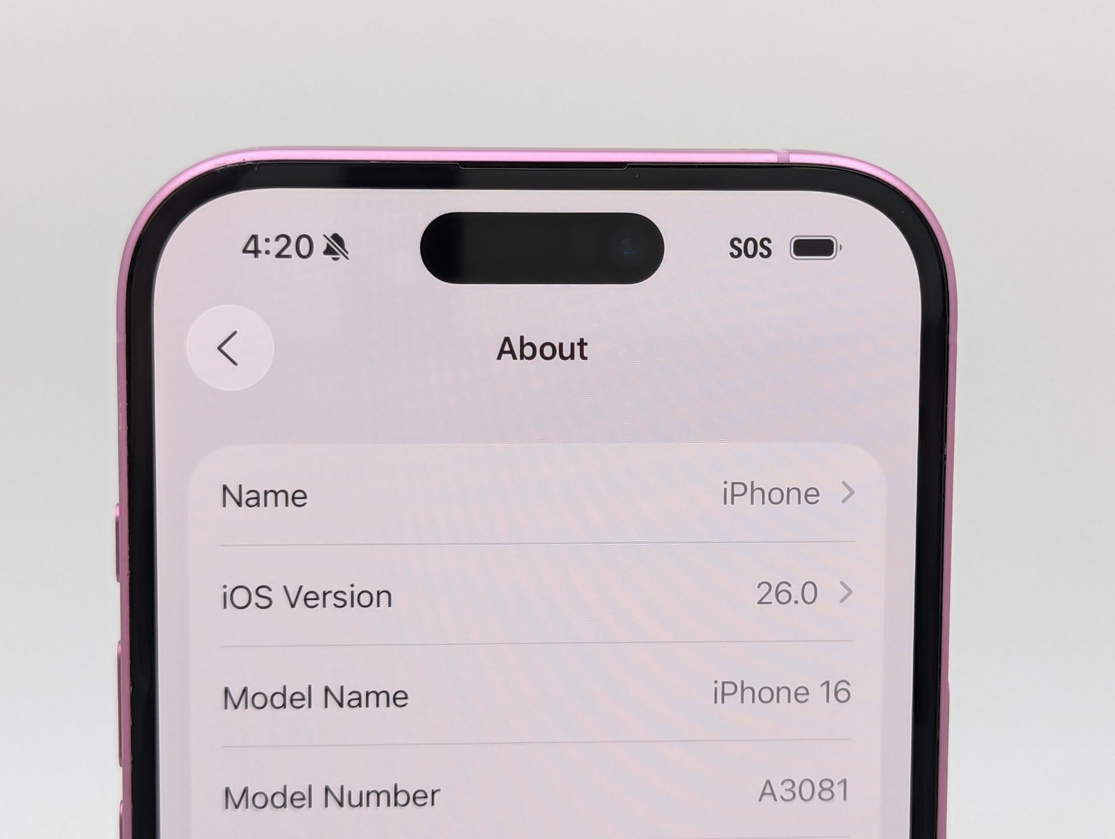 Apple iPhone 16 A3081 128GB Fair Condition | Pink | T-MOBILE ONLY