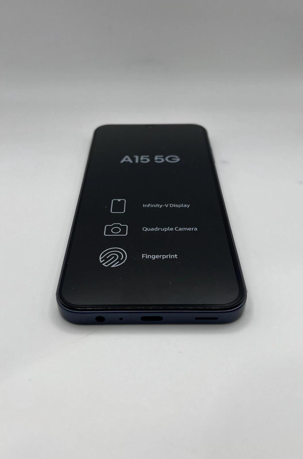 Samsung A15 5G 128GB Black Factory Unlocked SM-A156U Brand New Sealed Phone