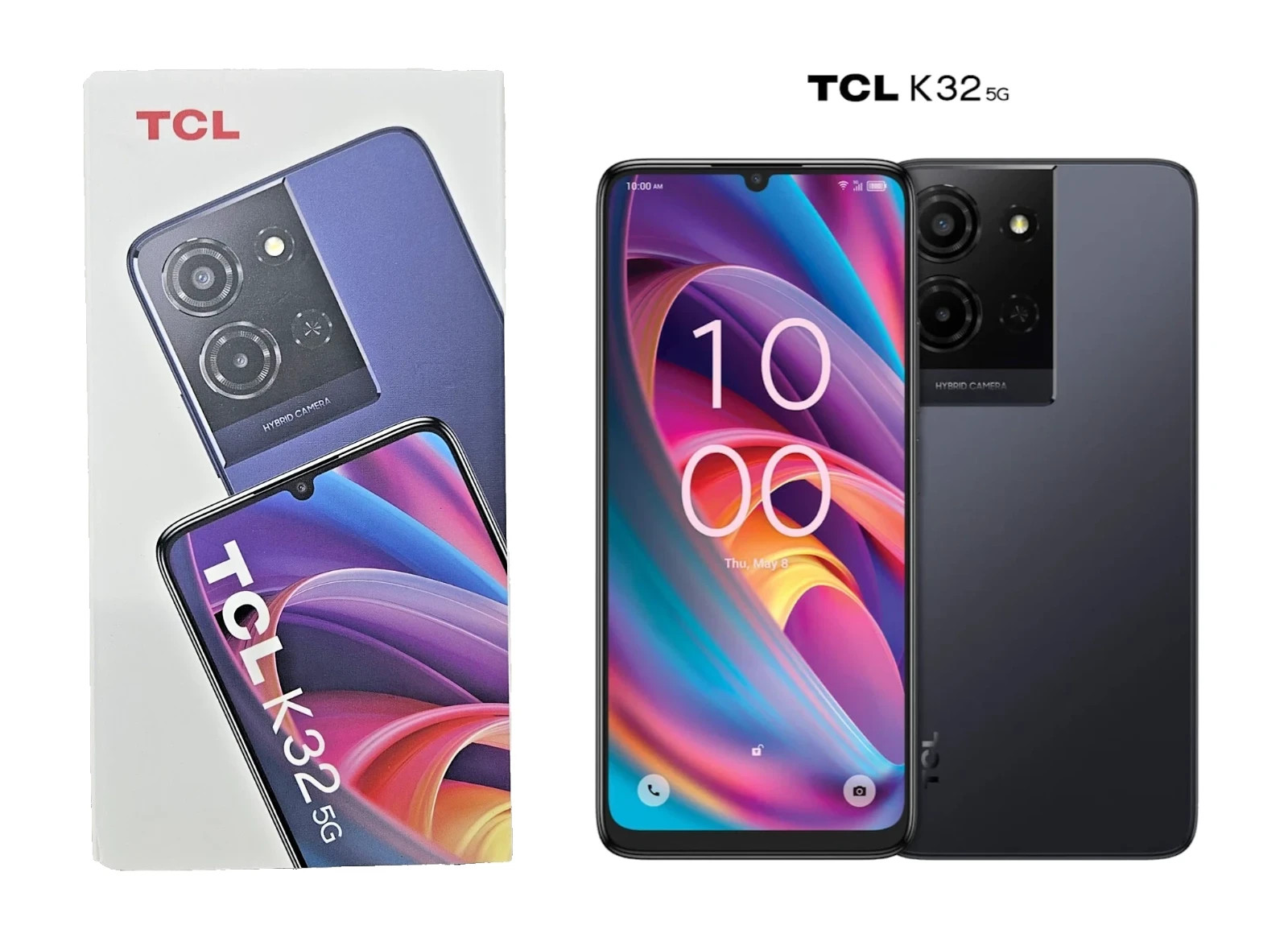 Metro by T-Mobile TCL K32 5G Blue 6.7″ 64GB 13MP Phone, LOCKED to METRO 🆕