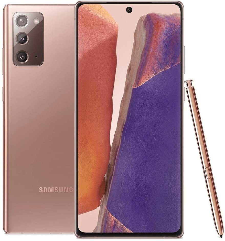 Samsung Galaxy Note 20 N981B/DS 256GB 8GB Dual SIM GSM Unlocked Global Bronze US