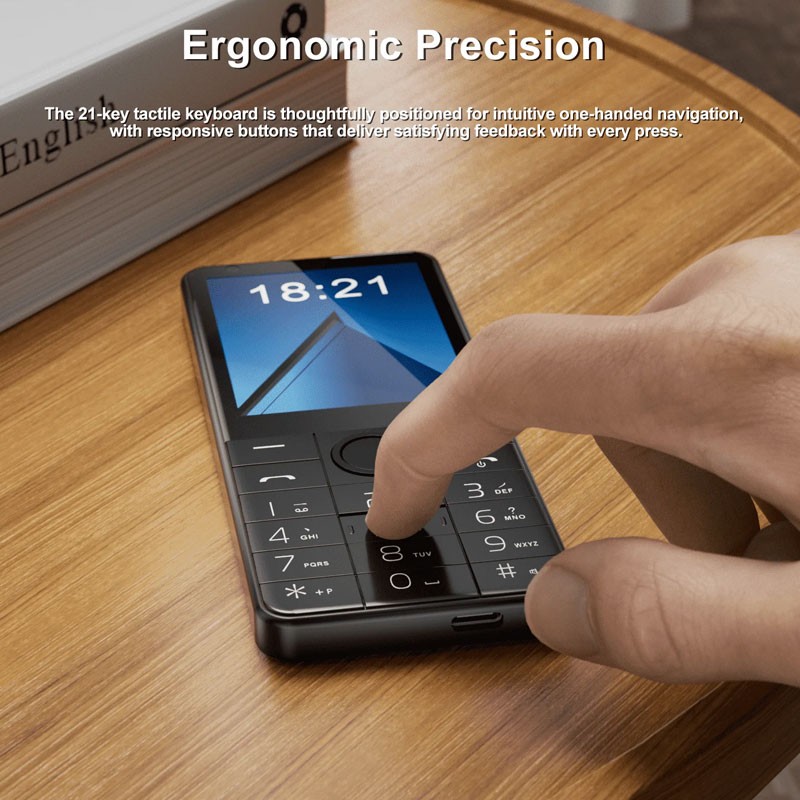 Unlocked DOOV R77 PRO Thin Android 14 Smartphone Dual SIM Phone Keyboard Mobile