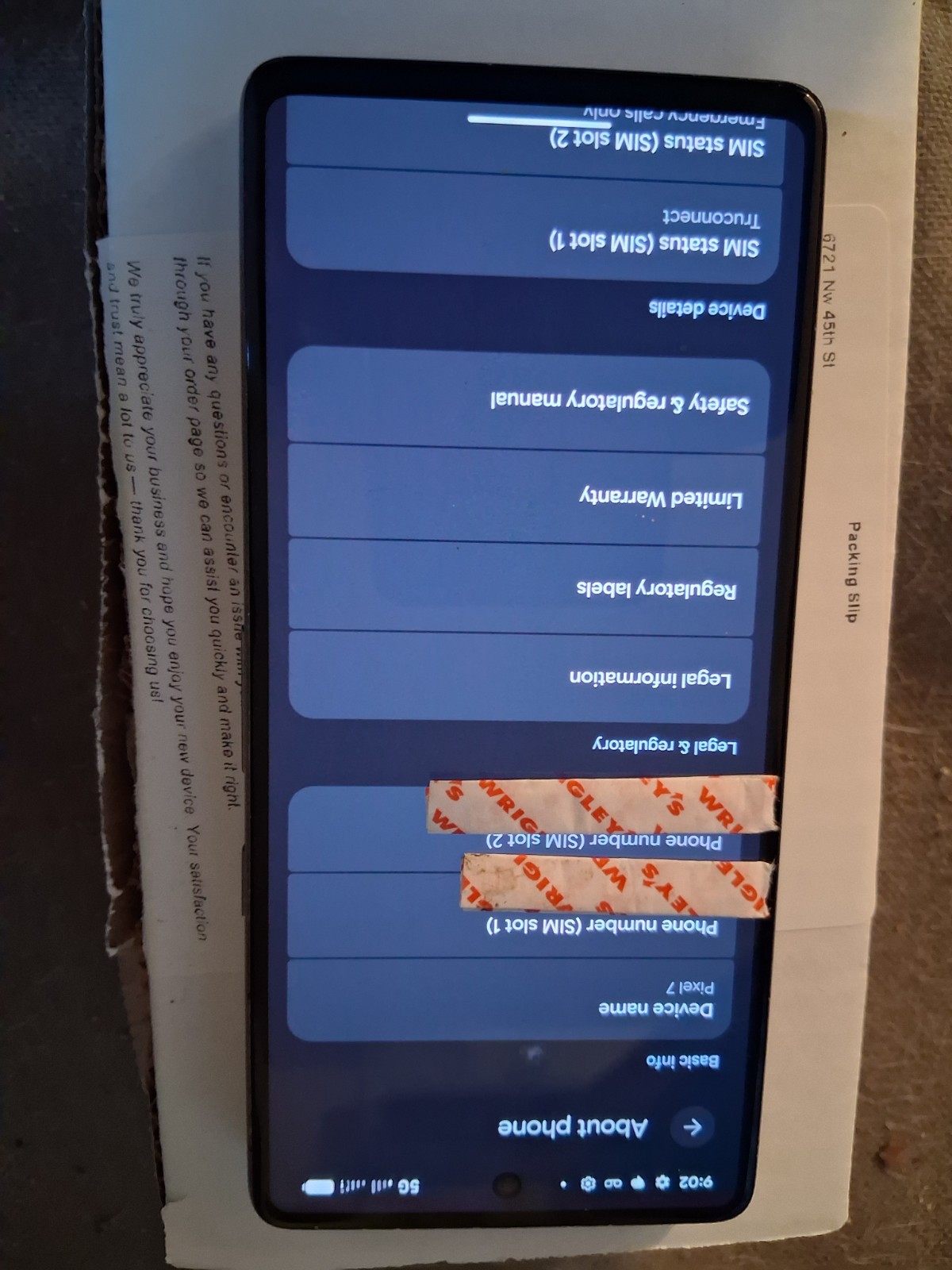 Google Pixel 7 – 128 GB – Obsidian (Unlocked) Smartphone