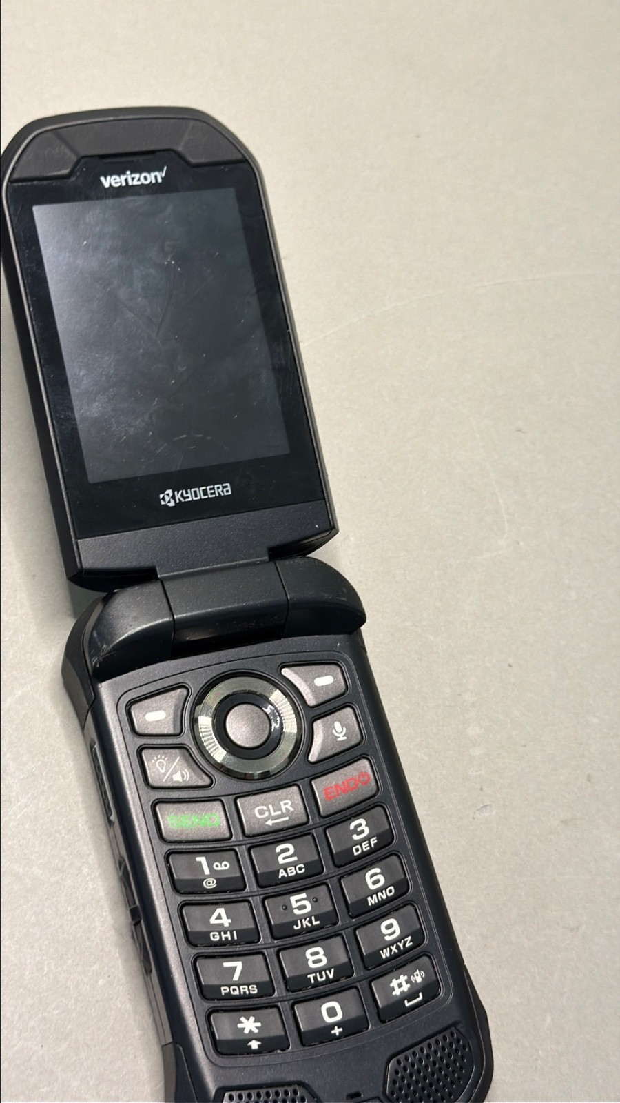 Kyocera DuraXV Extreme E4810 16GB Black Verizon Unlocked Flip *Boot Looping