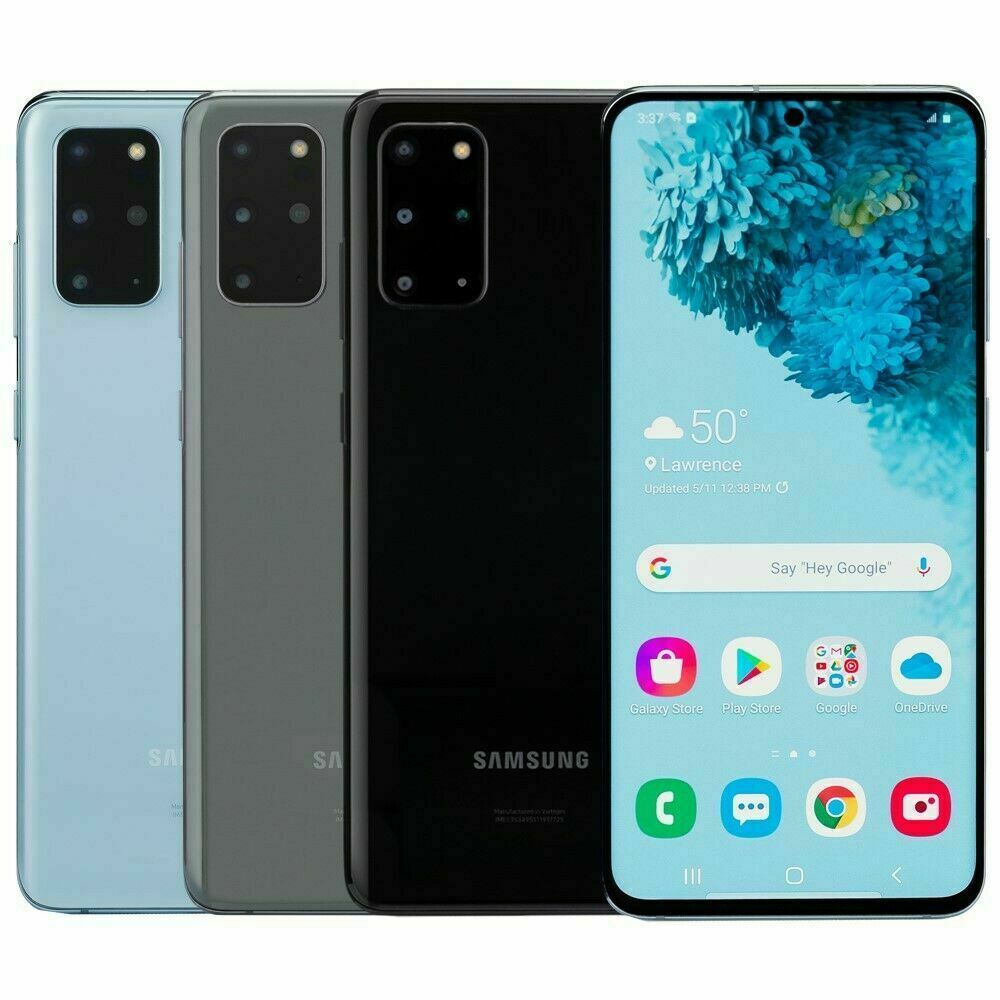 Samsung Galaxy S20 Plus 128GB Unlocked SM-G986U1 6.7″ Good Smartphone SM-G986U