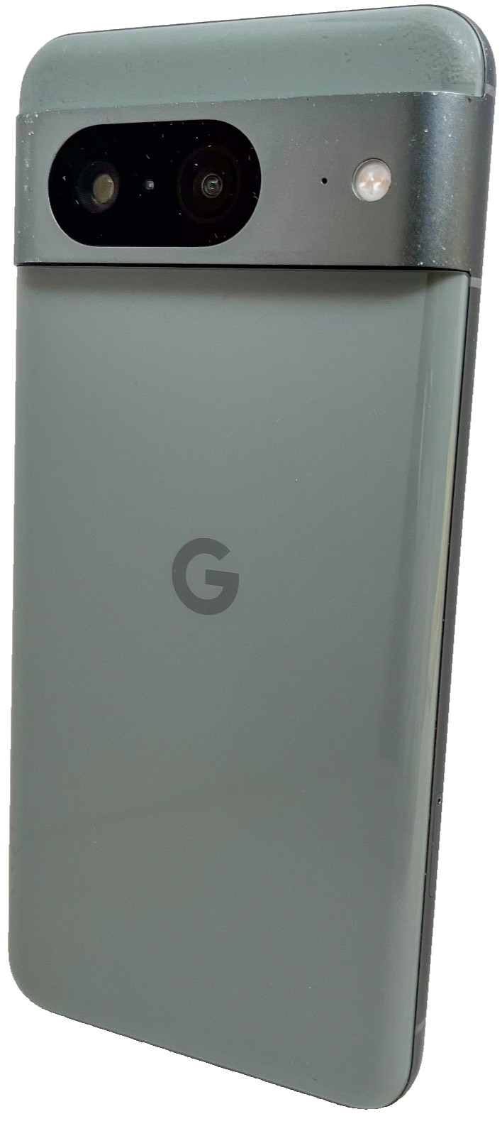 Google Pixel 8 G9BQD – Unlocked 256GB Hazel – WORKS: BLACK SPOT