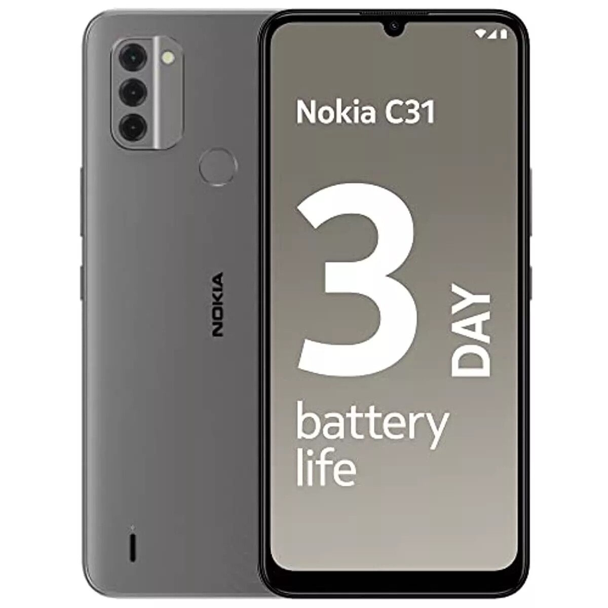 Unlocked Nokia C31 6.75″ 13.0MP Dual Sim Phone