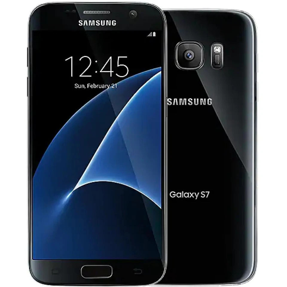 Original Samsung Galaxy S7 SM-G930U 32GB Factory Unlocked Smartphone GOOD Black