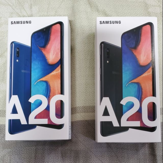 New Sealed Samsung Galaxy A20 SM-A205U 32GB+ 3GB Black 6.4″ Unlocked Smartphone