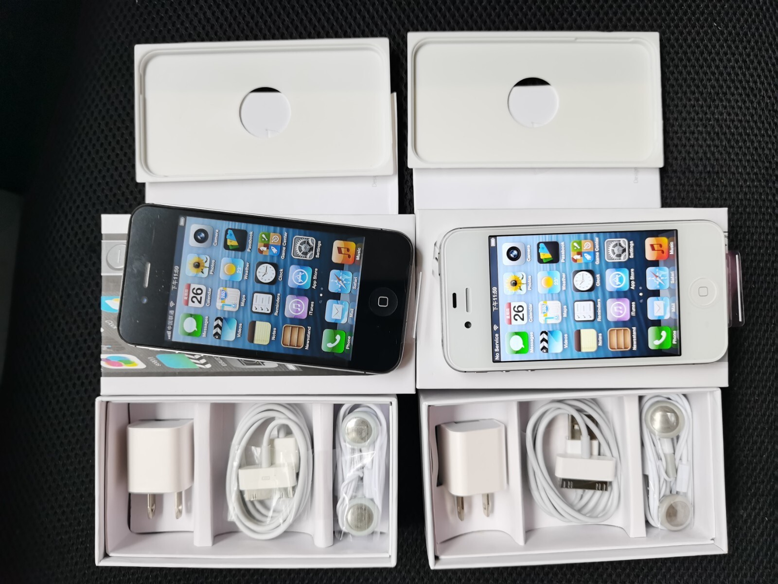 Apple iPhone 4s 8/16/32/64GB Black/White UNLOCKED – Working Grade A+