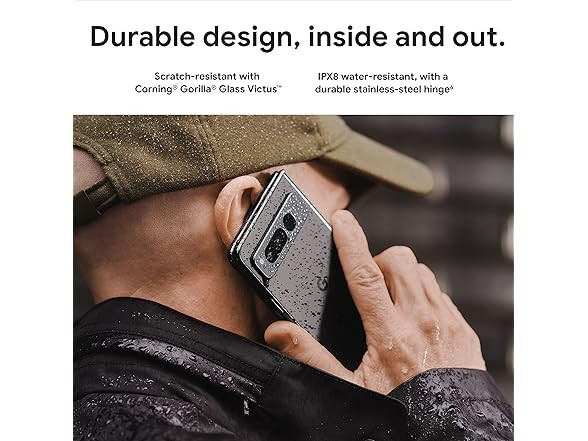 Google Pixel Fold 256GB Obsidian Unlocked 5G Android Phone Foldable G9FPL New
