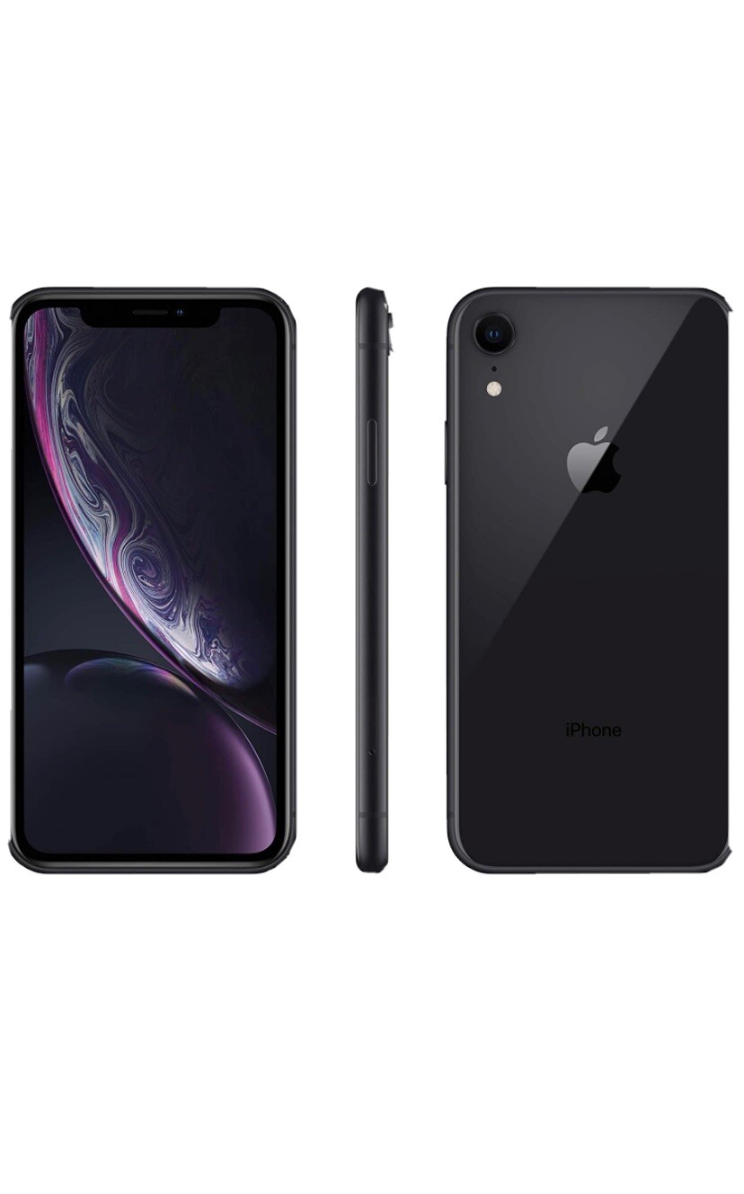 Apple iPhone XR – 64GB – Black (Unlocked) A1984 (CDMA + GSM)