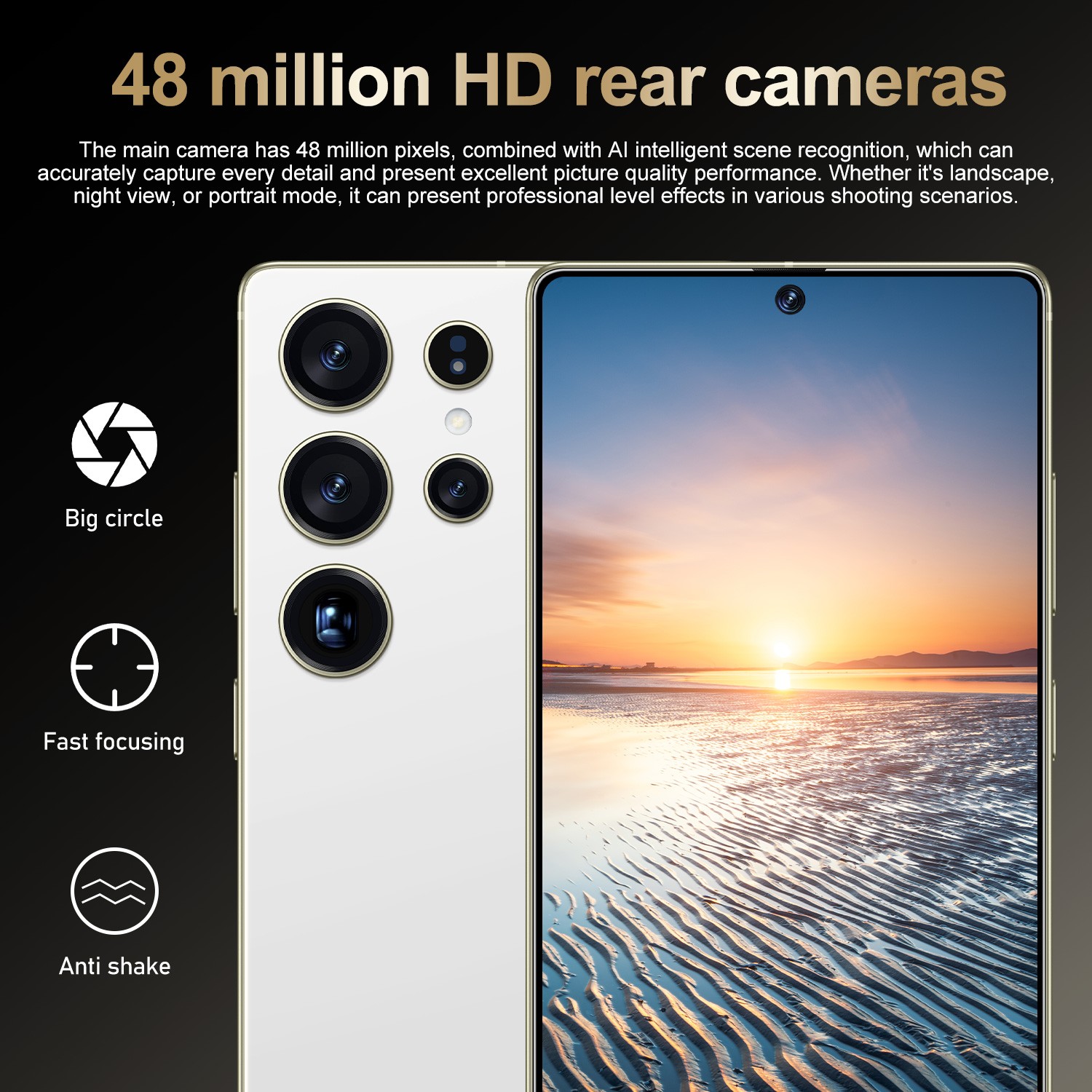 G25 Pro 5G Unlocked Cell Phone Android Smartphone 6G+128GB Dual SIM Cheap Mobile