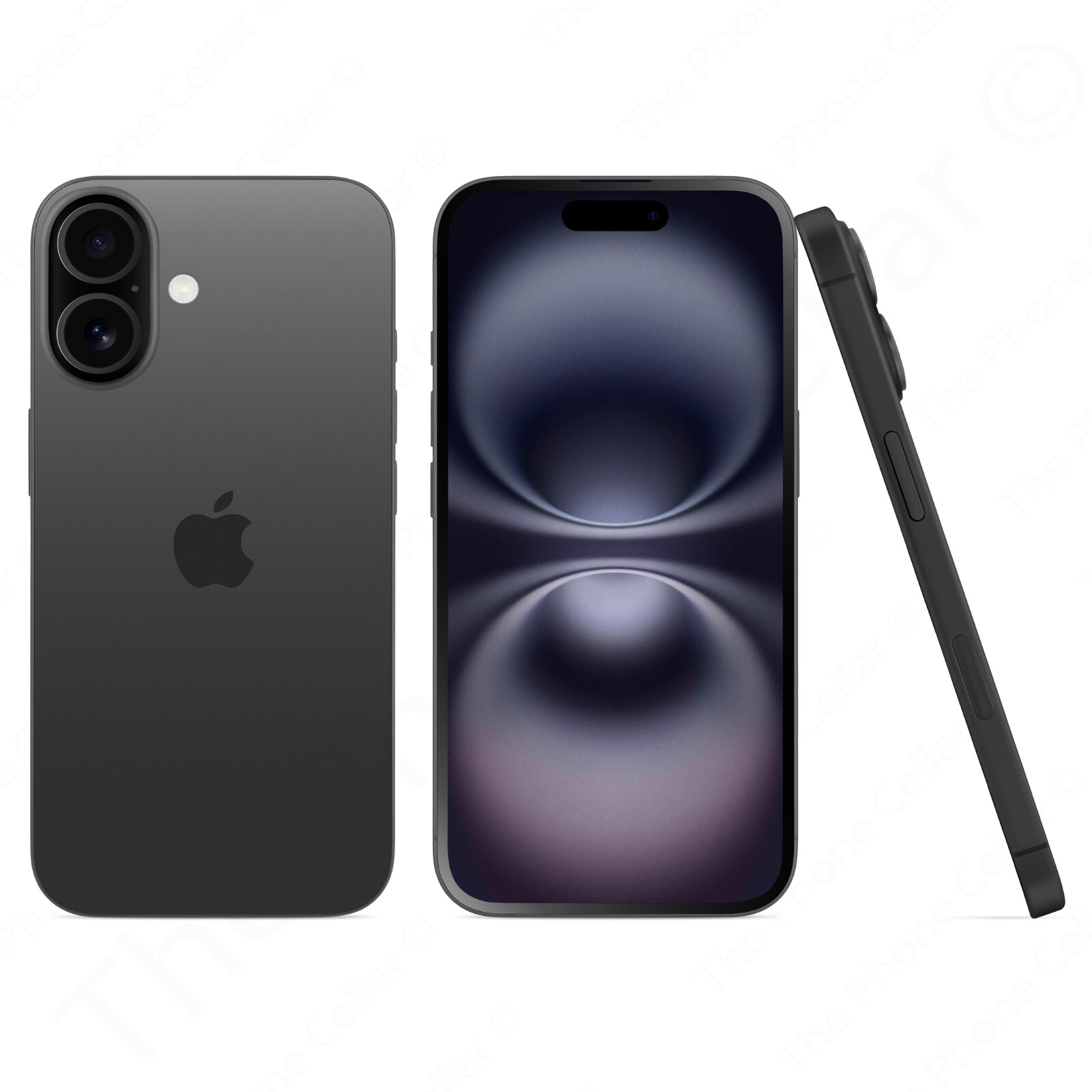 Apple iPhone 16 128GB Unlocked 6.1″ OLED 48MP WiFi 6 NFC eSIM 5G Black