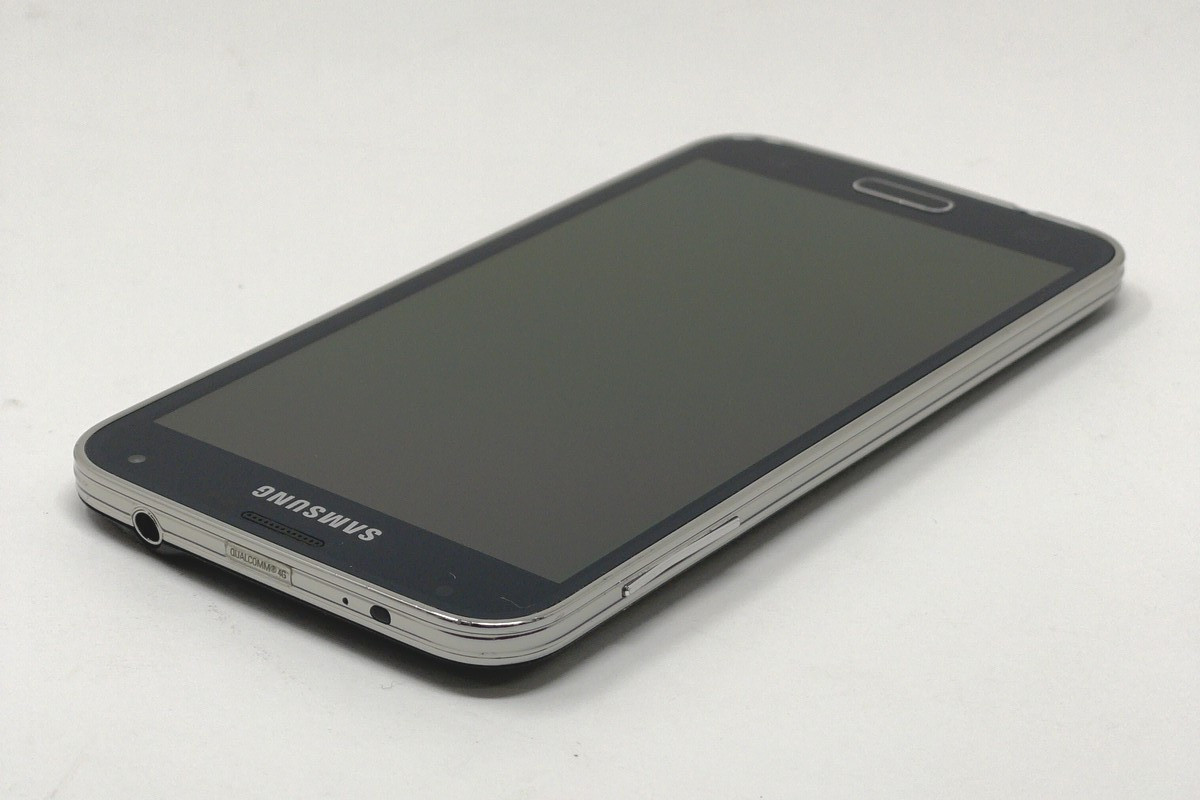 Samsung Galaxy S5 – Black – (Verizon) SM-G900V Good