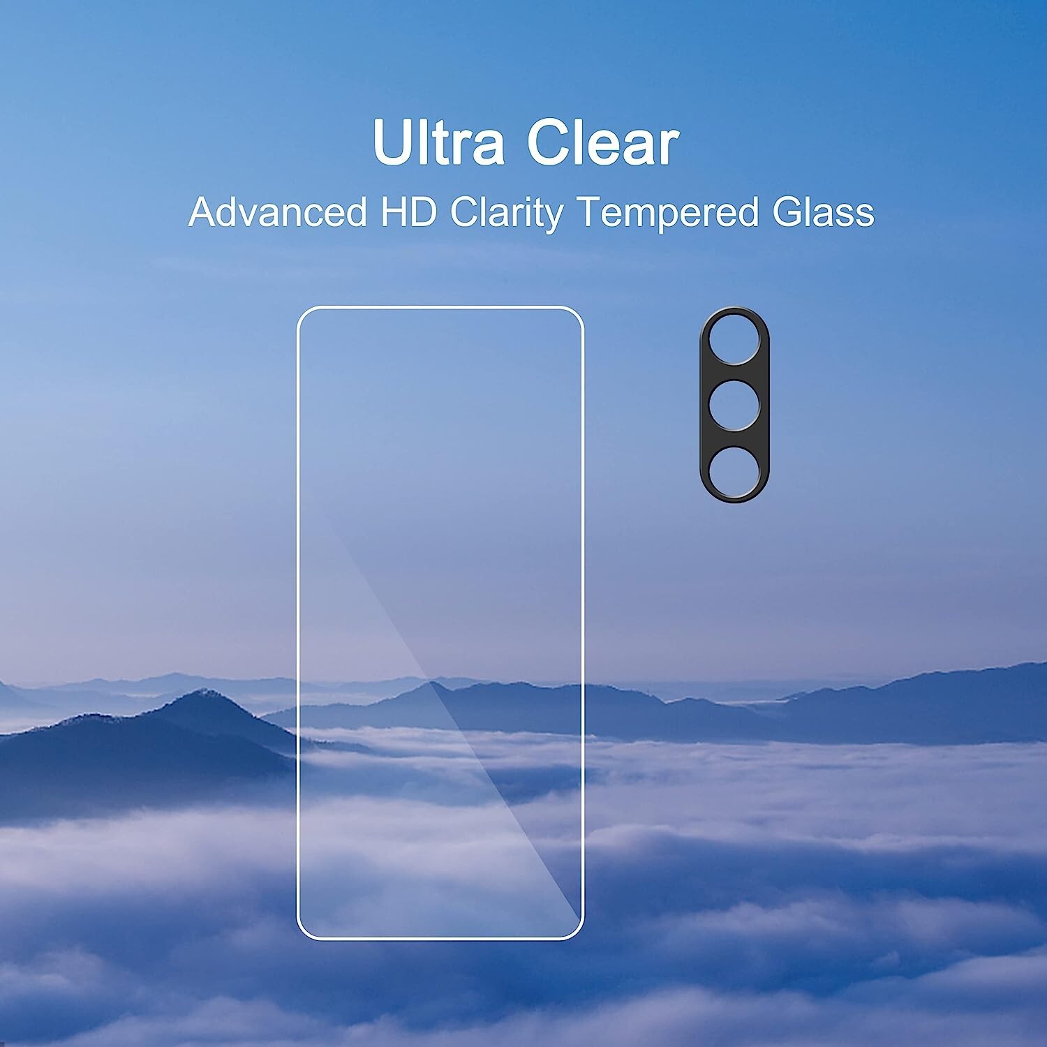 4in1 For Samsung Galaxy S23 5G Screen Protector,Tempered Glass,Side-Back Film